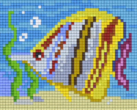 Angel Fish One [1] Baseplate PixelHobby Mini-mosaic Art Kits